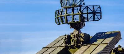 Military machine with radar 