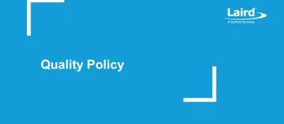 Quality Policy