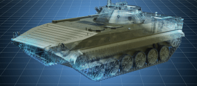 3d cad tank