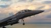 Fighter jet taking off